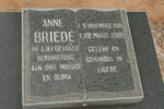 BRIEDE Anne 1910-2000