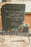 BREYTENBACH Louis Lourens 1915-1986