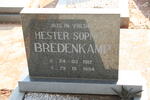 BREDENKAMP Hester Sophia 1912-1994