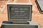 IMMELMAN Rachel Jacoba 1899-1982