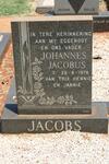 JACOBS Johannes Jacobus -1978