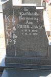 KEMP Pieter Janse 1920-1991