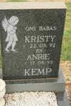 KEMP Kristy 1992-1992 :: KEMP Andrie 1993-1993