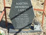 KOCK Martha Hendrina Lazya 1933-2006