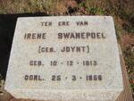 SWANEPOEL Irene nee JOYNT 1913-1956