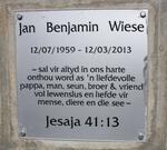 WIESE Jan Benjamin 1959-2013