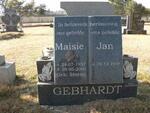 GEBHARDT Jan 1934- & Maisie STORM 1937-2005