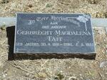 TAIT Gerbrecht Magdalena nee JACOBS 1881-1955