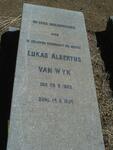 WYK Lukas Albertus, van 1890-1954