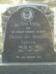 VENTER Pieter Jan Hendrik 1911-1954