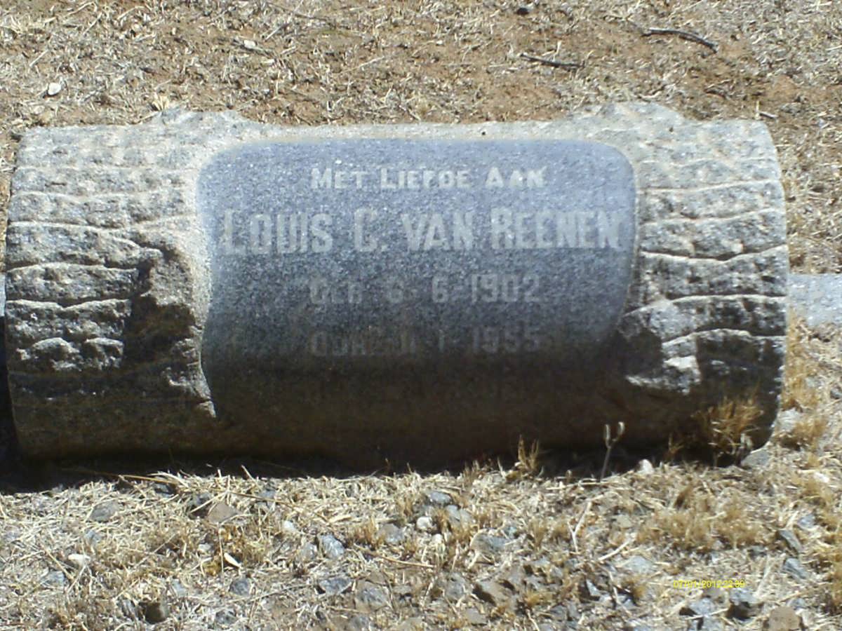 REENEN Louis C., van 1902-1955
