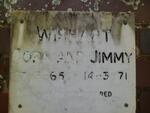 WISHART Jimmy -1971 & Cora -1965