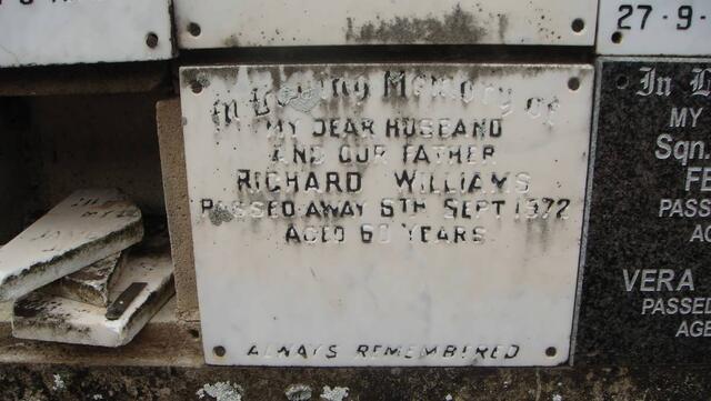 WILLIAMS Richard -1972