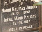 KALIDAS Nagin -1992 & Irene Maud -1994