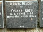 KOCH Yvonne 1944-1994