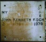 KOCH John Kenneth 1918-1979