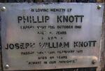 KNOTT Phillip -1961 :: KNOTT Joseph William -1971