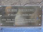MEIRING Elbie 1945-2011