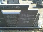 SCHEEPERS William C.C. 1923-1975 & Aletta F.C. DU TOIT 1935-2001  