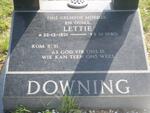 DOWNING Lettie 1891-1980