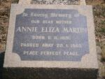 MARTIN Annie Eliza 1891-1950