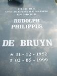 BRUYN Rudolph Philippus, de 1952-1999