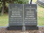 BROWNLOW George Francis Scamell 1897-1982 & Barbara Bethune LEGGATT 1905-1989