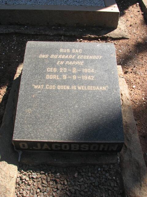 JACOBSOHN O. 1904-1942