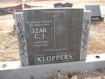 KLOPPERS Izak C.J. 1921-1999