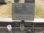 KLAASEN Willie 1917-2001 & Tienie 1922-2001