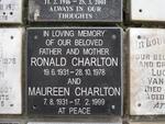 CHARLTON Ronald 1931-1978 & Maureen 1931-1999