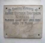 KOESELL Annie Esther Davidson -1961