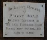 HOAD Peggy -1957