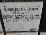 KEEGAN Cornelius John 1924-1989