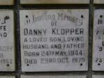 KLOPPER Danny 1944-1979