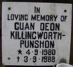 KILLINGWORTH-PUNSHON Cuan Deon 1980-1988