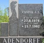 ADENDORFF Casper J.L. 1974-1982