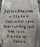 STADEN Petrus Johannes, v. 1842-1912