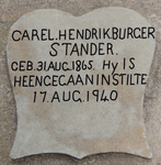 STANDER Carel Hendrik Burger 1865-1940