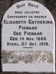PIENAAR Elizabeth Catherina nee PIENAAR 1886-1918