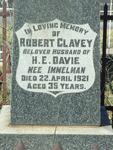 DAVIE Robert Clavey -1921