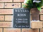 WEYERS Koos 1940-2006