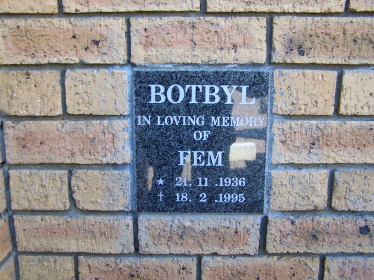 BOTBYL Fem 1936-1995