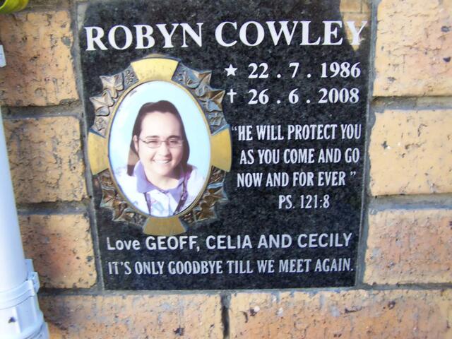 COWLEY Robyn 1986-2008