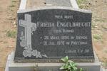ENGELBRECHT Frieda nee BUNKE 1894-1978
