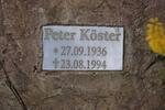 KOSTER Peter 1936-1994