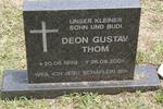 THOM Deon Gustav 1999-2001