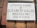 GILLIES Elizabeth 1902-1970