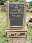 BILJON Mara, van nee BARNARD 1906-1945