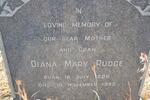 RUDGE Diana Mary 1886-1955